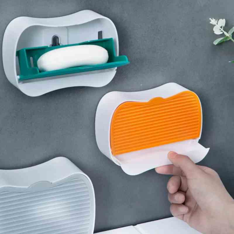Wall-Mounted Creative Case Soap Dish