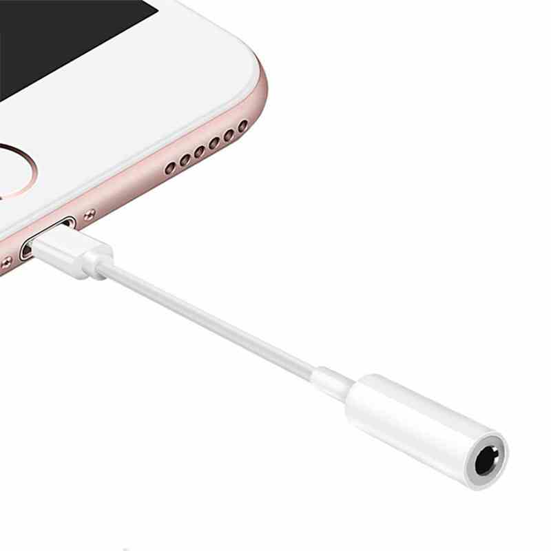 8Pin To 3.5mm Jack Audio Adapter Cable for Apple IPhone