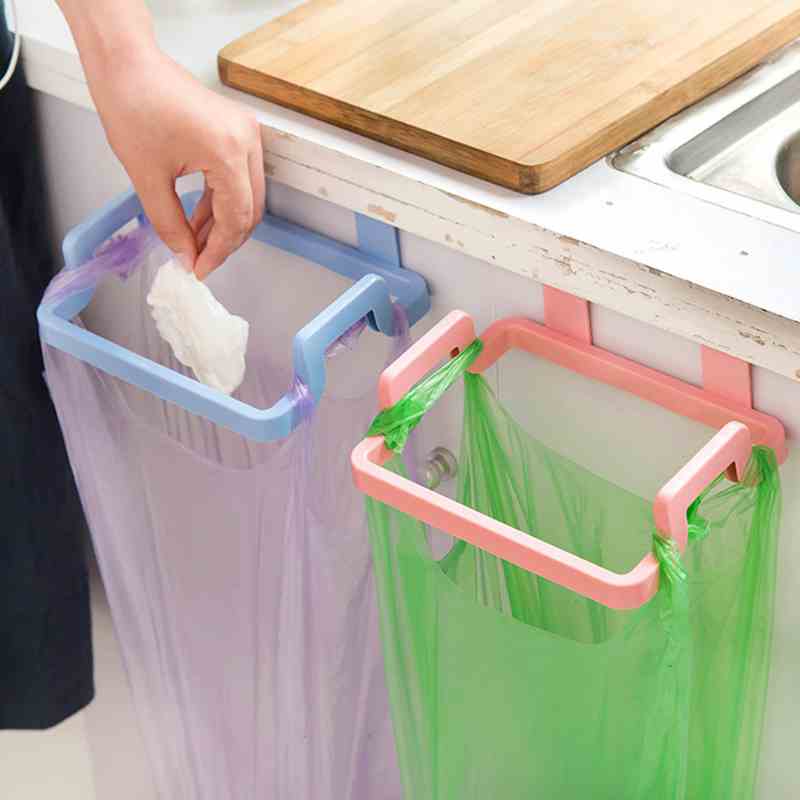 Kitchen Trash Bags Brackets Household