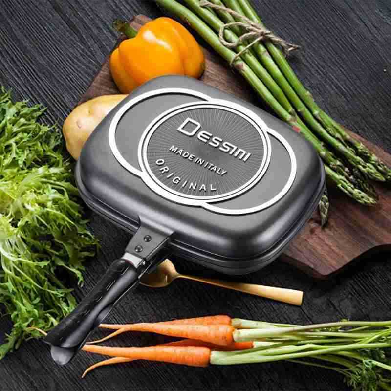 Non-Stick Double Sided Grill Pan