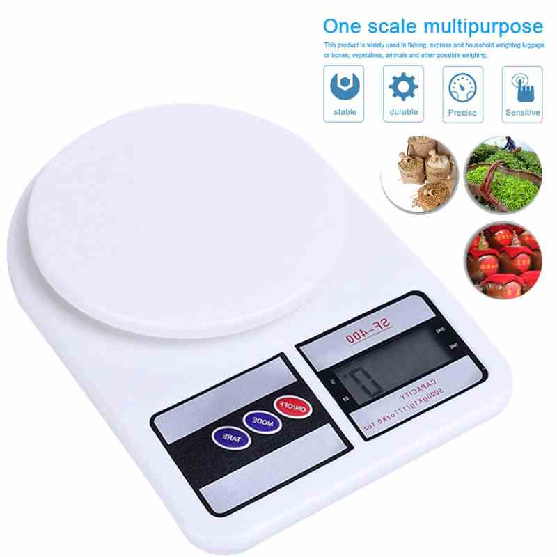 Portable 10kg Digital Electronic Kitchen Weight Scale