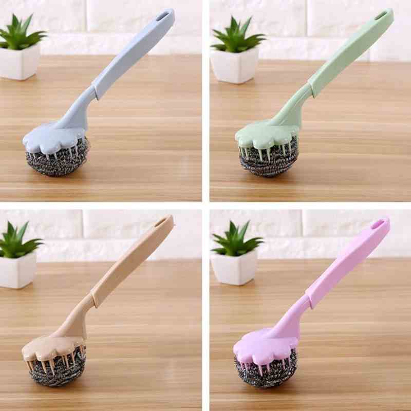 Long Handle Bowl Scrubber Pan Brushes