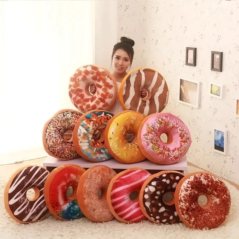 Donuts Plush Pillow