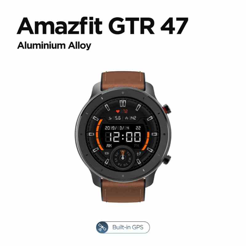 AMAZFIT GTR STAINLESS STEEL 47MM SMART WATCH