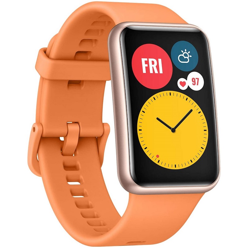 Huawei Watch Fit AMOLED Display Smartwatch – (Orange)