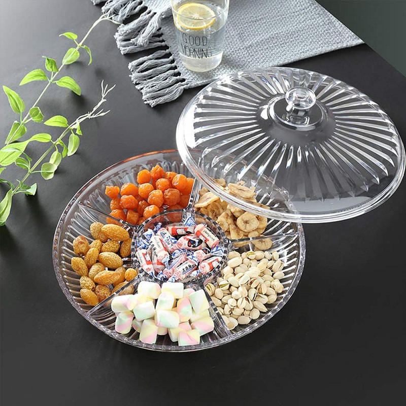 Acrylic Dry Fruit Tray