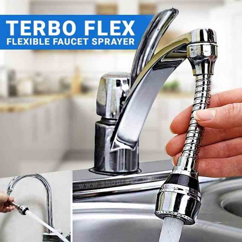 Flexible Faucet Sprayer Turbo Flex