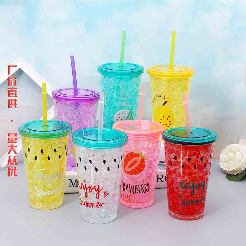 450ml Frosty Unicorn Sipper Cup With Straw