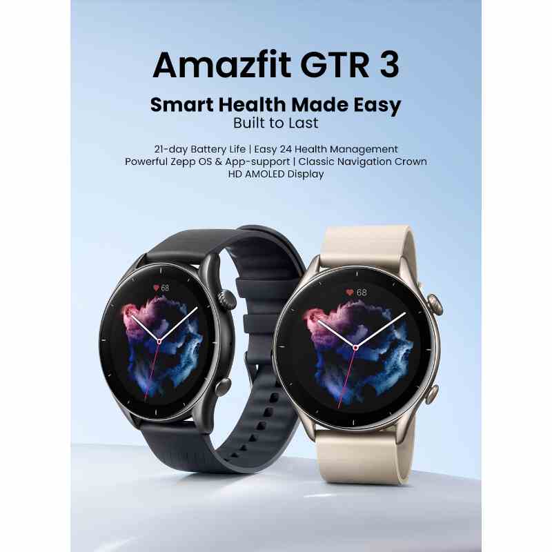 Amazfit GTR 3 Smartwatch - Grey