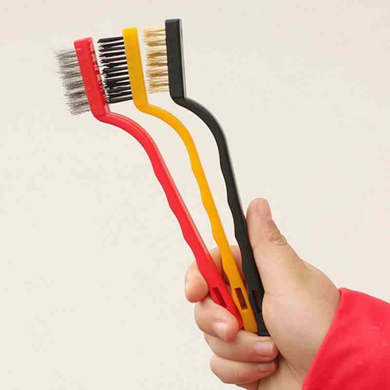 3 Pcs Gas Stove Cleaning Wire Brush