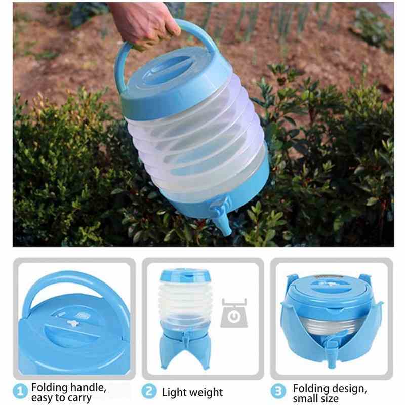 Collapsible Water Container With Tap