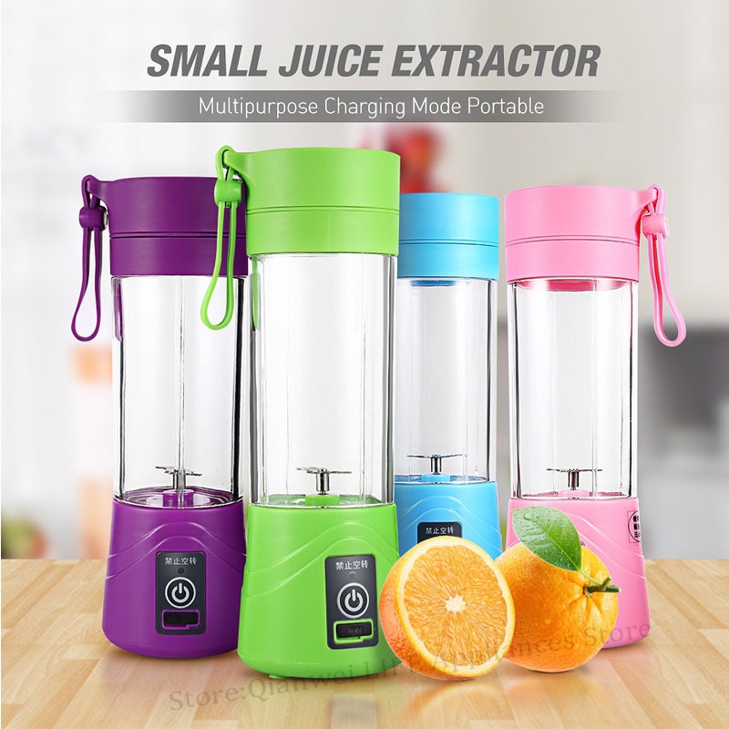 Electric Juicer USB Chargable Mixer Portable Blenders